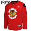 Lasten NHL Chicago Blackhawks Pelipaita Custom Fanatics Team Practice 2024-25 Punainen